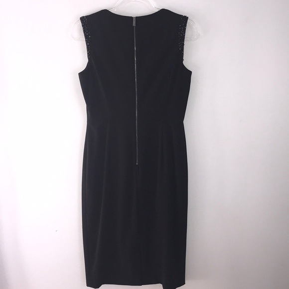 VINCE CAMUTO | 8 | Beaded V Neck | Dress - Picture 7 of 8